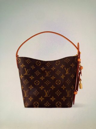 Bolso Louis Vuitton Marrón y Dorado