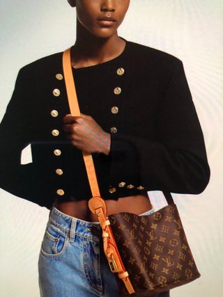 Bolso Louis Vuitton Marrón y Dorado