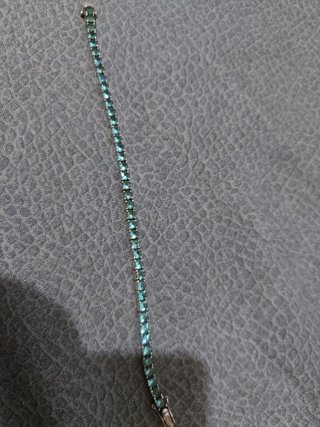 Pulsera de plata con placa