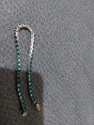 Pulsera de plata con placa