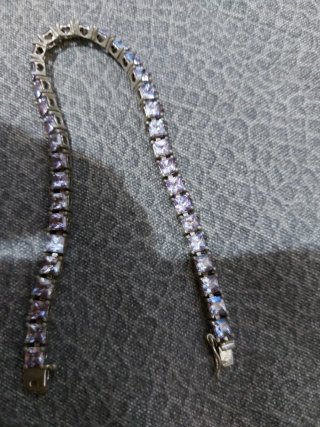 Pulsera de plata con placa