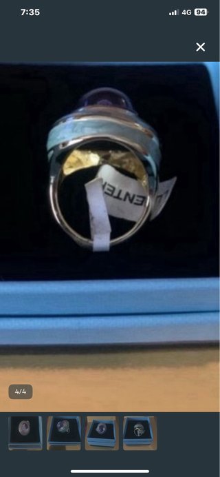 Anillo Luxenter Baño Oro  nuevo Grande