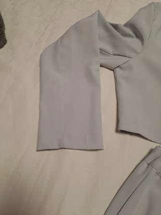 Traje Chaqueta Mujer Talla 42 Gris