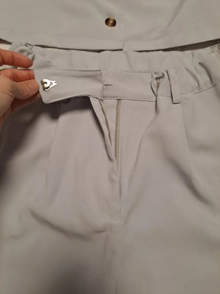 Traje Chaqueta Mujer Talla 42 Gris