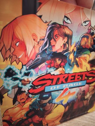 Streets of Rage 4 metacrilato