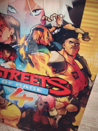Streets of Rage 4 metacrilato