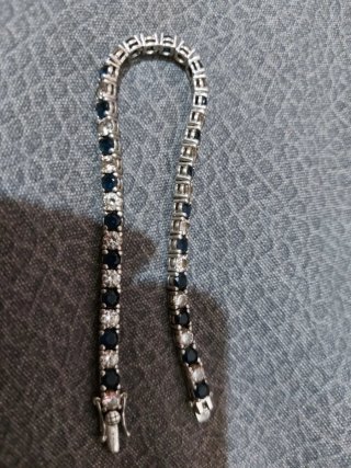 Pulsera de Plata con Piedras