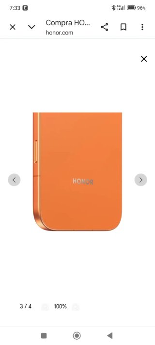 Honor 600 Móvil Naranja 8GB 512GB de almacenamient