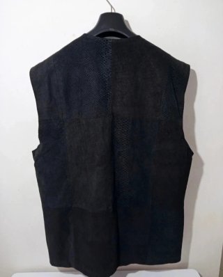 Chaleco Biker Piel Genuina Hombre XL