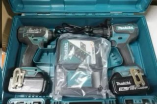 2 maletines Makita para taladro y atornillador
