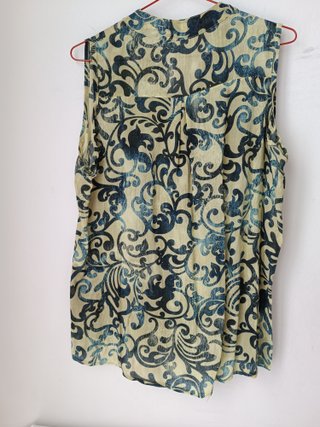 Blusa de señora sin mangas Talla M