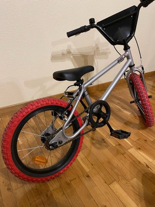 Bicicleta BMX BTwin Gris 16pulgadas