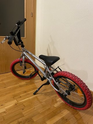 Bicicleta BMX BTwin Gris 16pulgadas