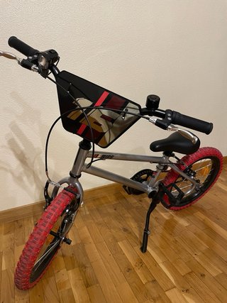 Bicicleta BMX BTwin Gris 16pulgadas