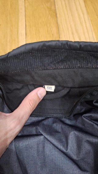 Chaqueta Moto Invierno iXS Gore-Tex Negra 5XL