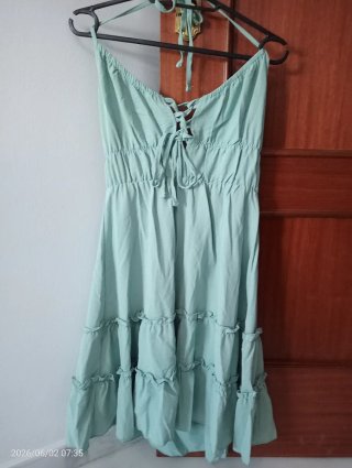 Vestido verde talla S