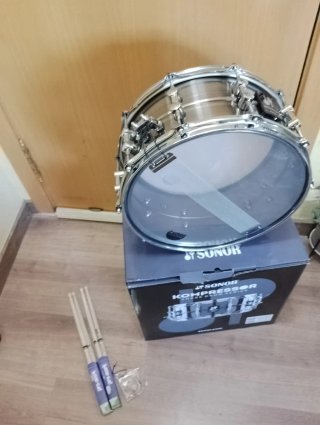 Caja Batería percusión Sonor Kompressor 14x6.5"
