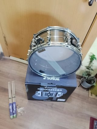 Caja Batería percusión Sonor Kompressor 14x6.5"