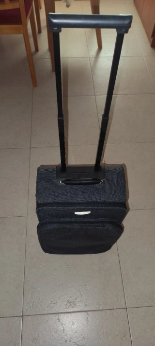 Maleta de viaje negra