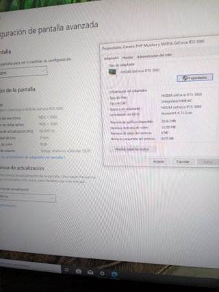 PC I7 12700K, 16GB, RTX 3060 12GB.