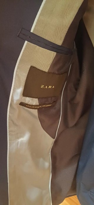 Traje de chaqueta azul hombre