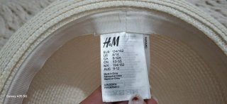 Sombrero H&M Niña Orejas Gato