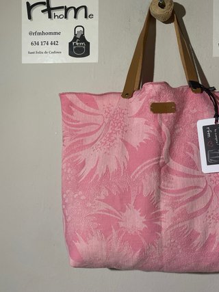 Bolso RFM rosa estampado floral