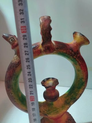 Botijo de cerámica artesanal