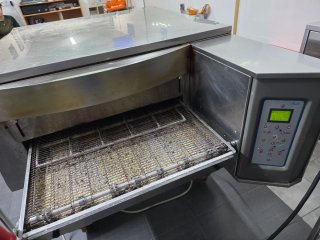 Horno electrico de cinta OEM para pizza