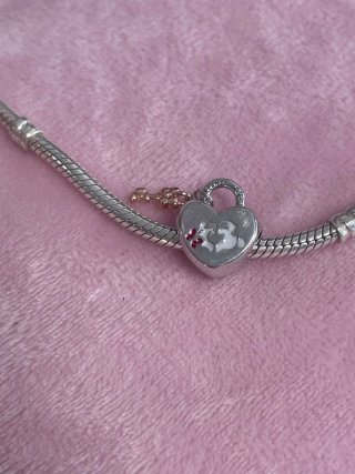 Charm Candado Mickey & Minnie Disney