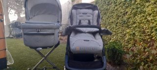 Carro Inglesina aptica XT System Duo silla + cuco