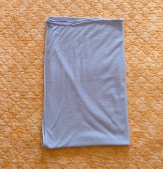 Fourlard Fular Gris Claro Suave Scarf