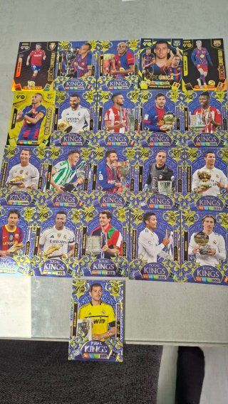 Panini Total Kings Fútbol Cards precio a negociar