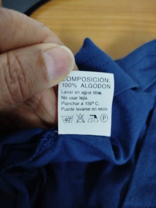 Camiseta Astore Azul Talla XL ALGODÓN