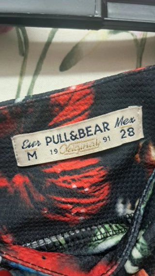 Bermudas estampadas flores