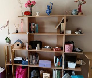 Estantería moderna salón. SÓLO EN MANO EN LOGROÑO