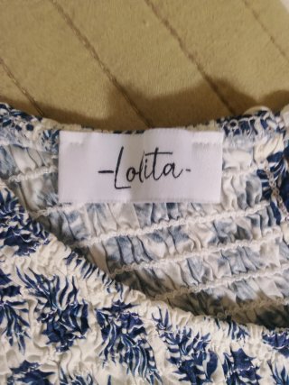 Vestido Lolita largo estampado