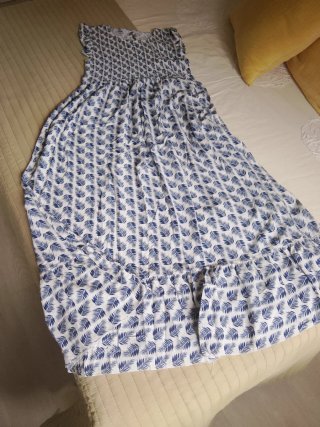 Vestido Lolita largo estampado