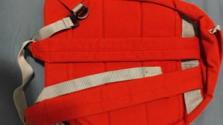 Mochila Roja y Gris