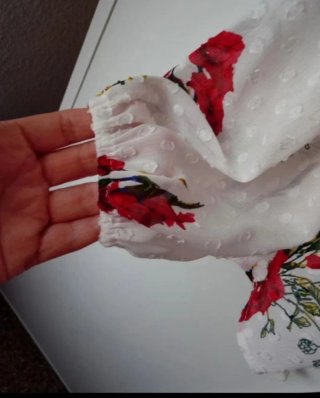 Blusa boho floral ONLY