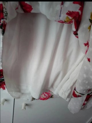 Blusa boho floral ONLY