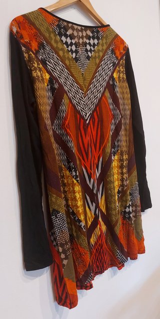 Vestido mujer marca Derhy, estilo boho chic hippie