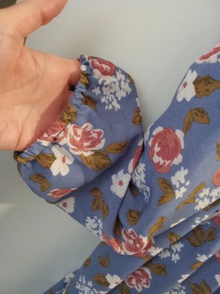 Vestido floral romántico