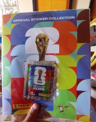 Álbum Panini Mundial FIFA 2026 + 2 Sobres