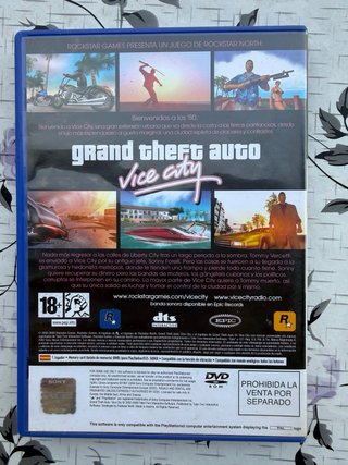Grand Theft Auto Vice City PS2