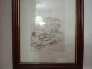 Réplicas Cuadros Goya Madera Papel