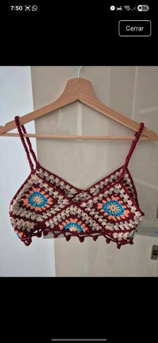 Top Crochet Zara