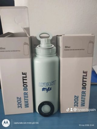 Botella Térmica 32oz (946ml) con imán para móvil