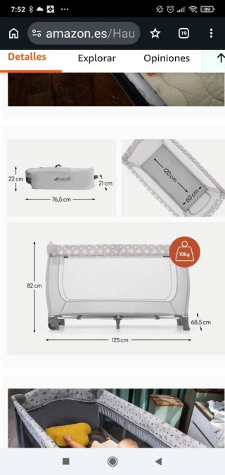 Cuna de viaje Hauck Sleep n Play