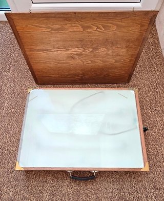 Caja de transparencias